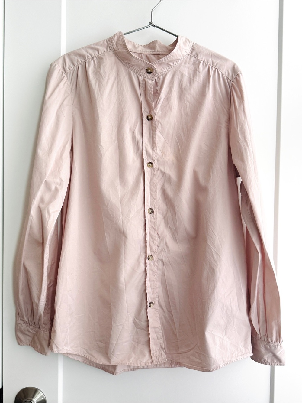 A.P.C. Rose Pink Button Down Shirt Women’s S